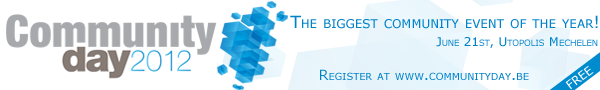 CommunityDayBelgium2012
